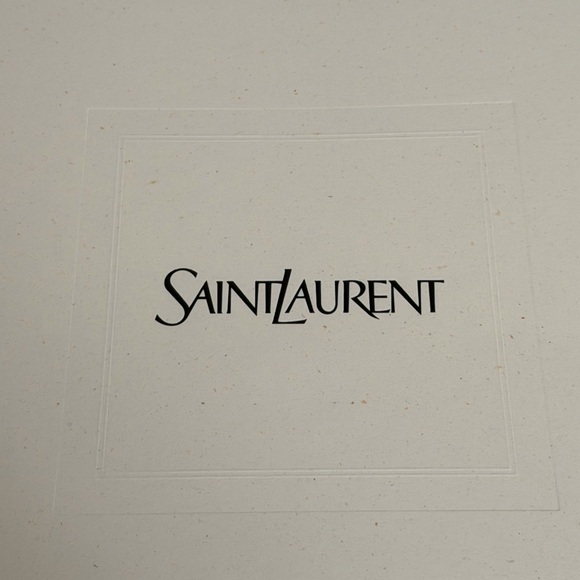 Saint Laurent Medium Beige Logo Shopping Bag - Picture 4 of 7